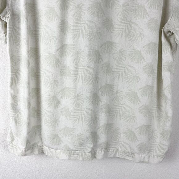 Nat Nast Luxury Originals Hawaiian Silk Blend Shirt Mens Large Green Tropical - Picture 13 of 14